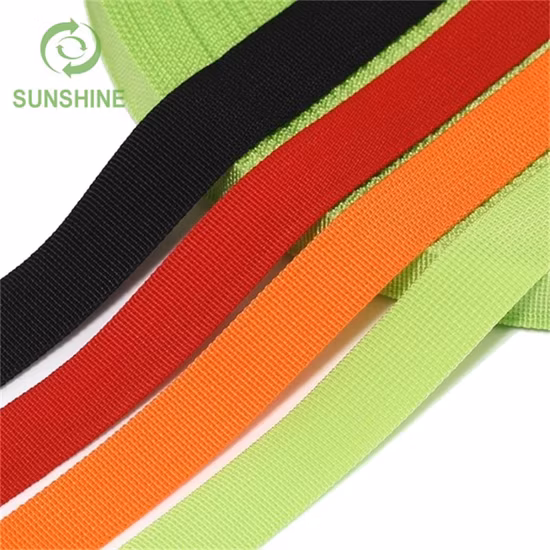 가방 및 의류 액세서리용 다채로운 100% PP/Pet 원사 웨빙